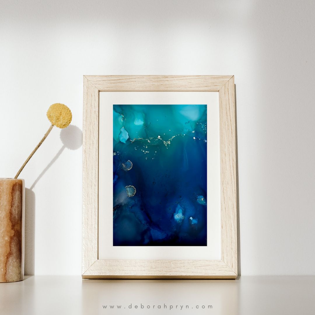 Amadahy | Alcohol Ink Art Print