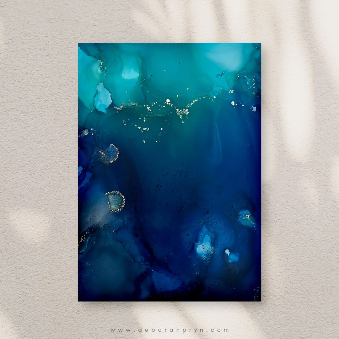 Amadahy | Alcohol Ink Art Print