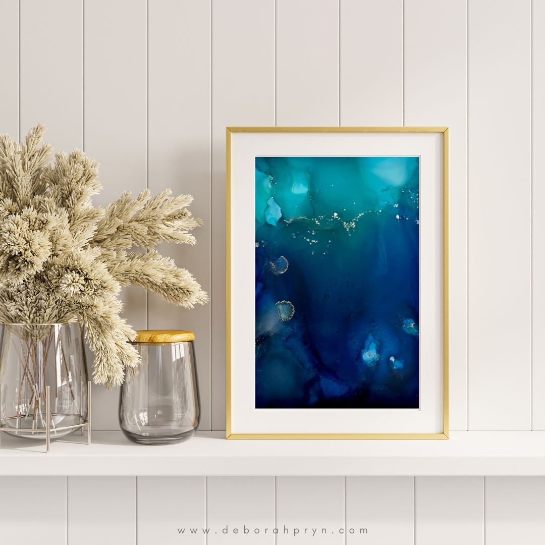 Amadahy | Alcohol Ink Art Print