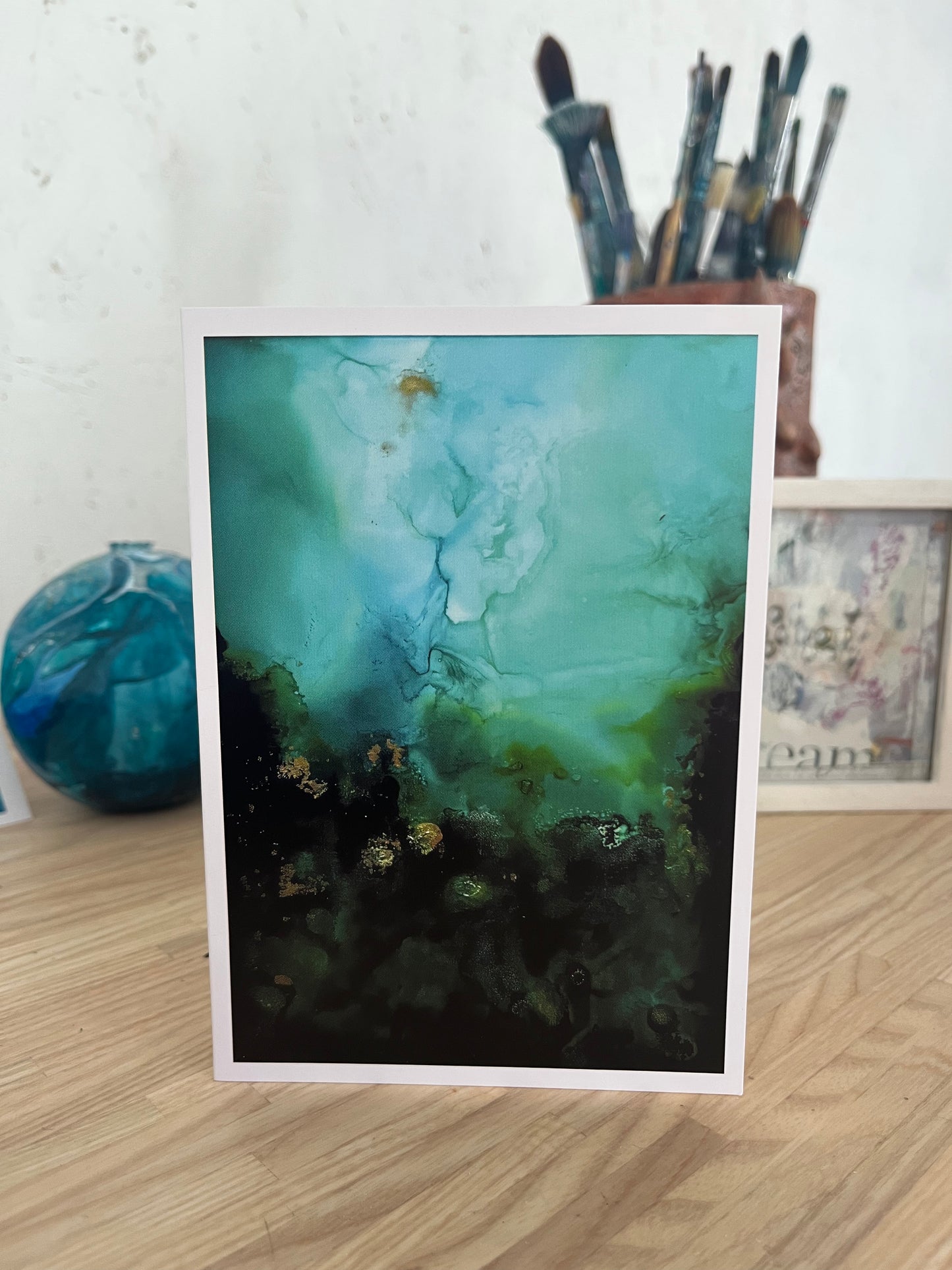 Packs of five cards - different colours available