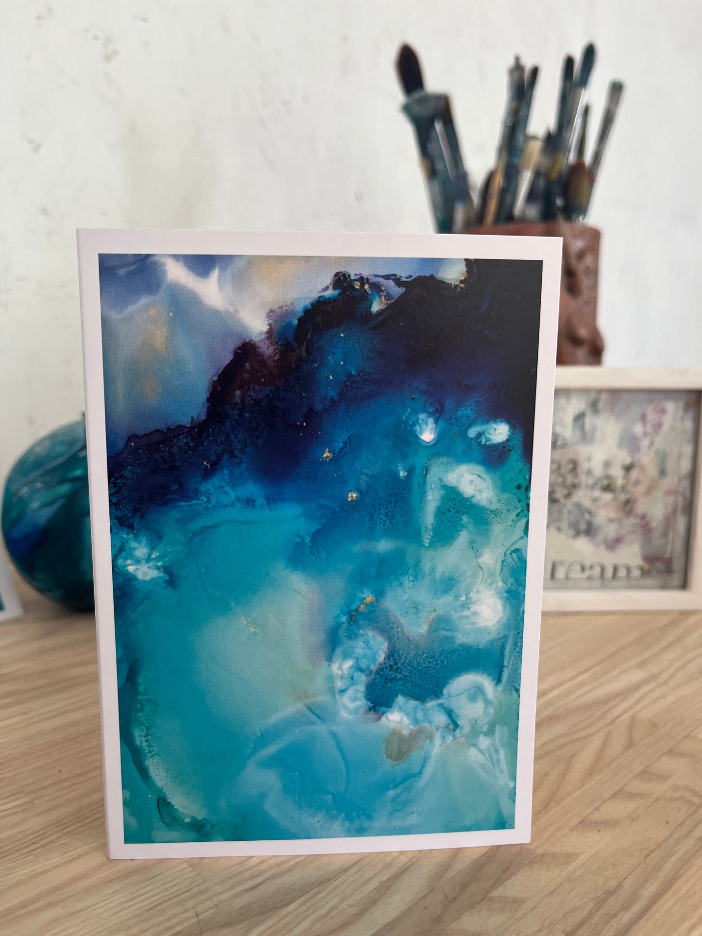 Packs of five cards - different colours available