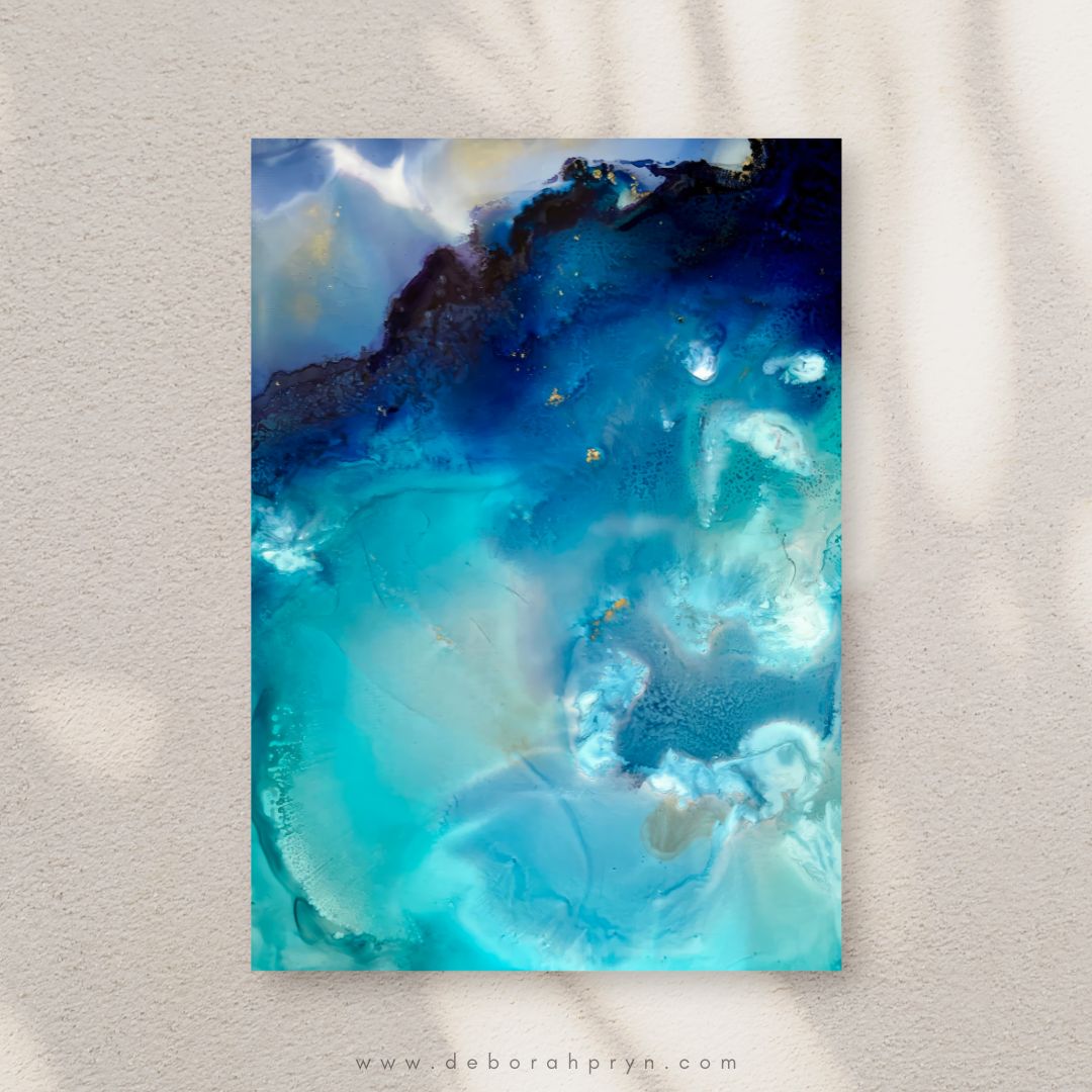 Kailani | Alcohol Ink Art Print