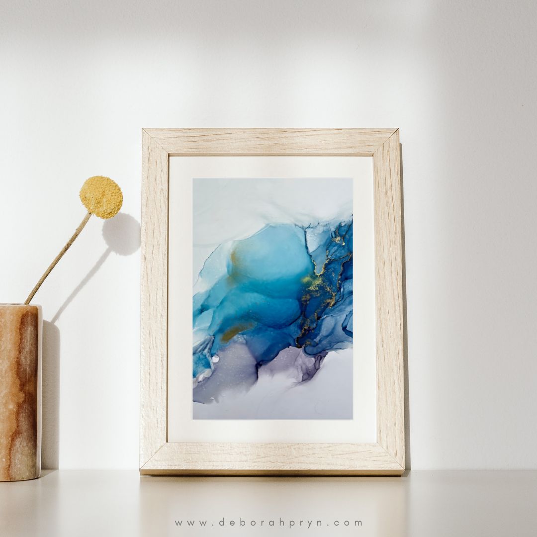 Kairi | Alcohol Ink Art Print
