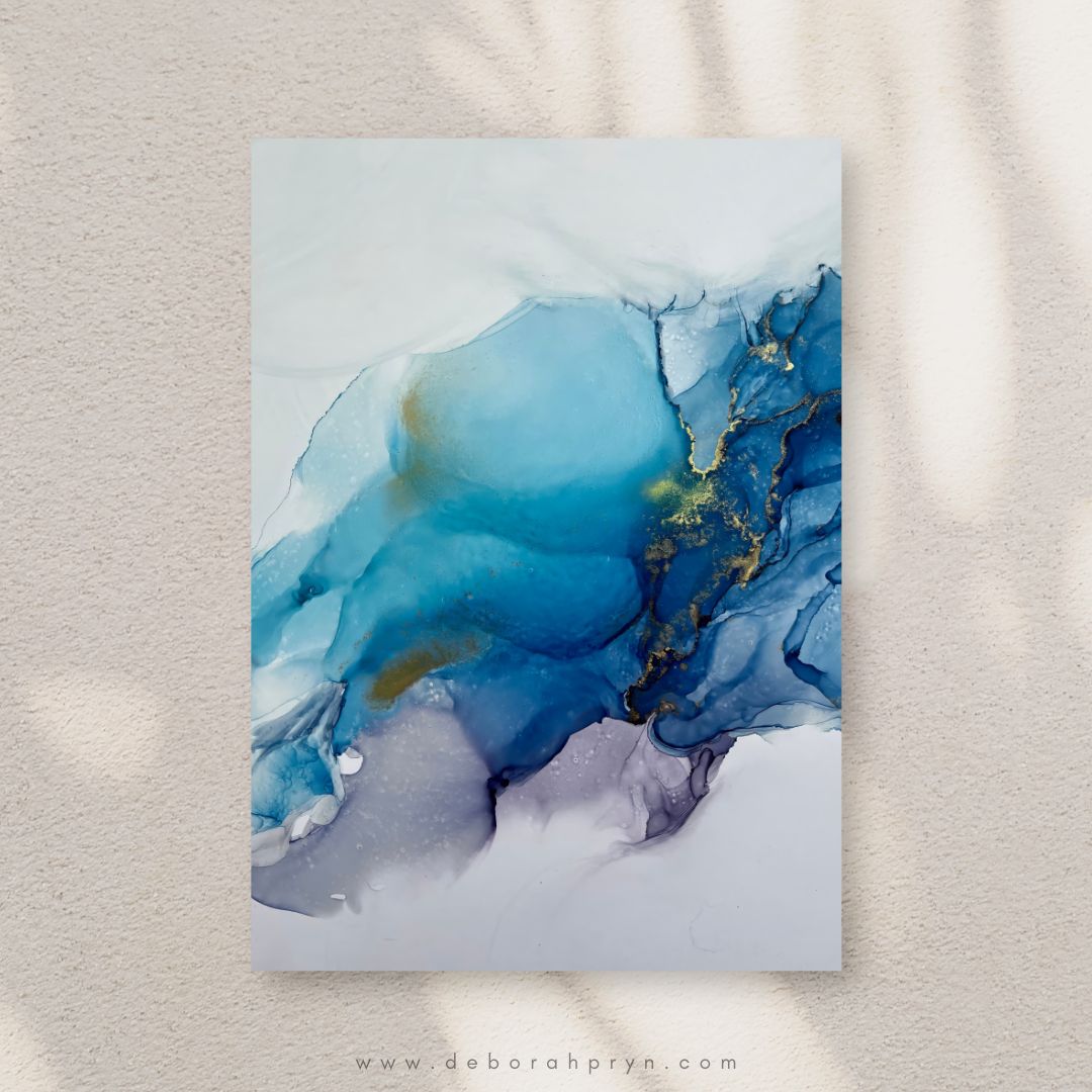 Kairi | Alcohol Ink Art Print