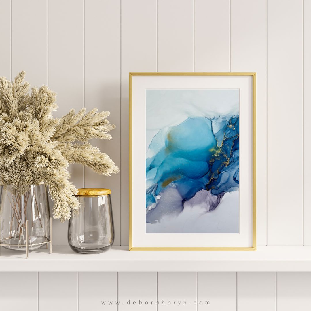 Kairi | Alcohol Ink Art Print
