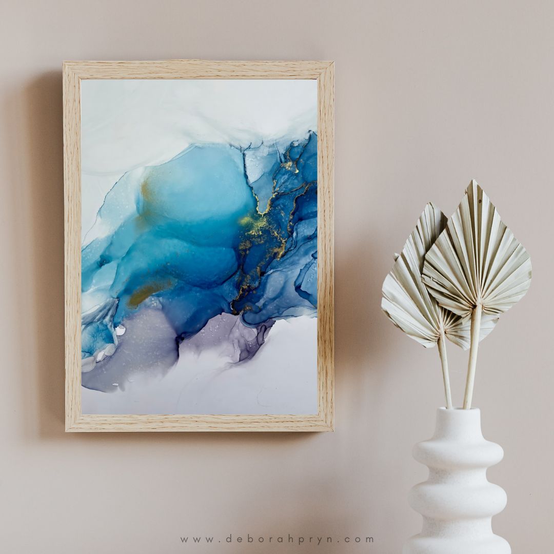 Kairi | Alcohol Ink Art Print