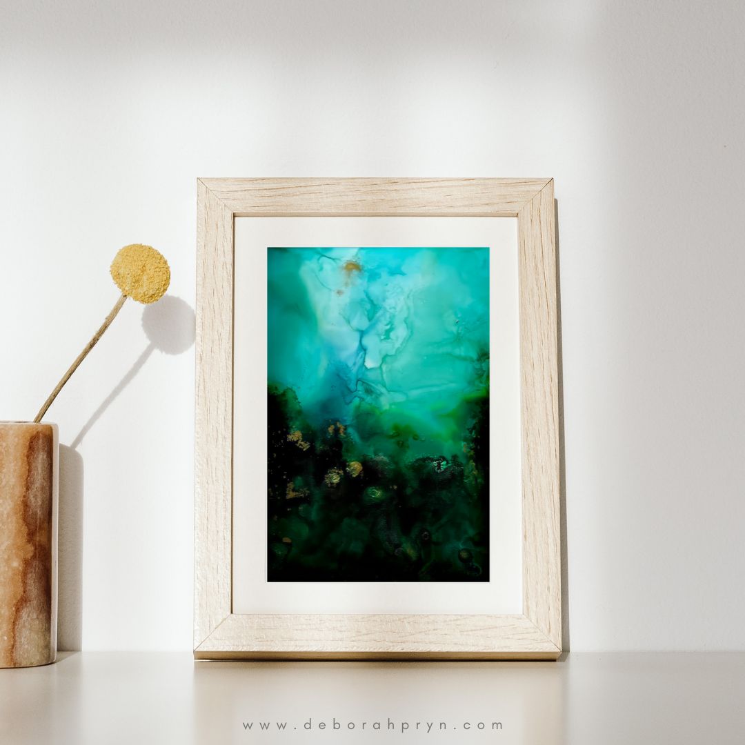 Sylva | Alchohol Ink Art Print