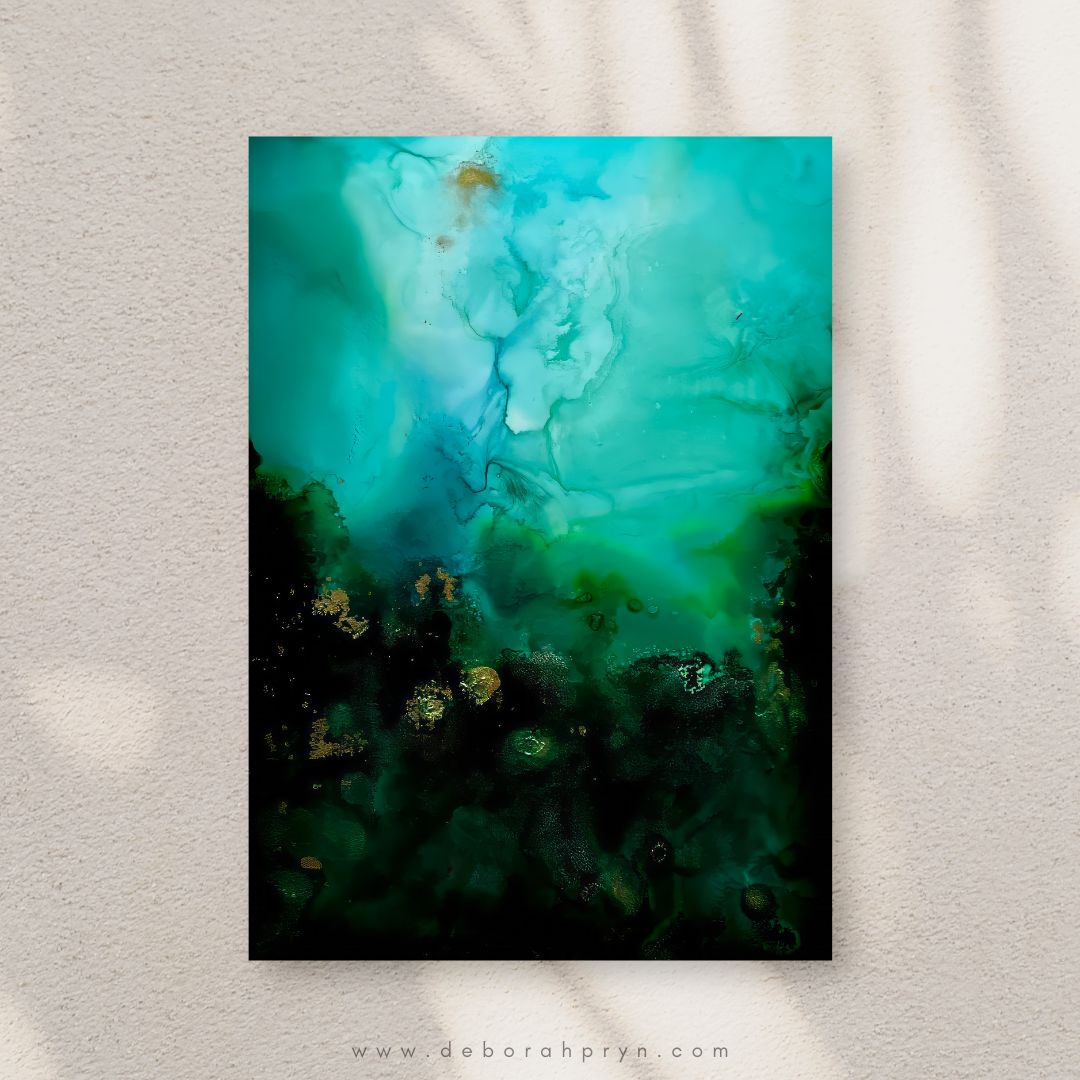 Sylva | Alchohol Ink Art Print