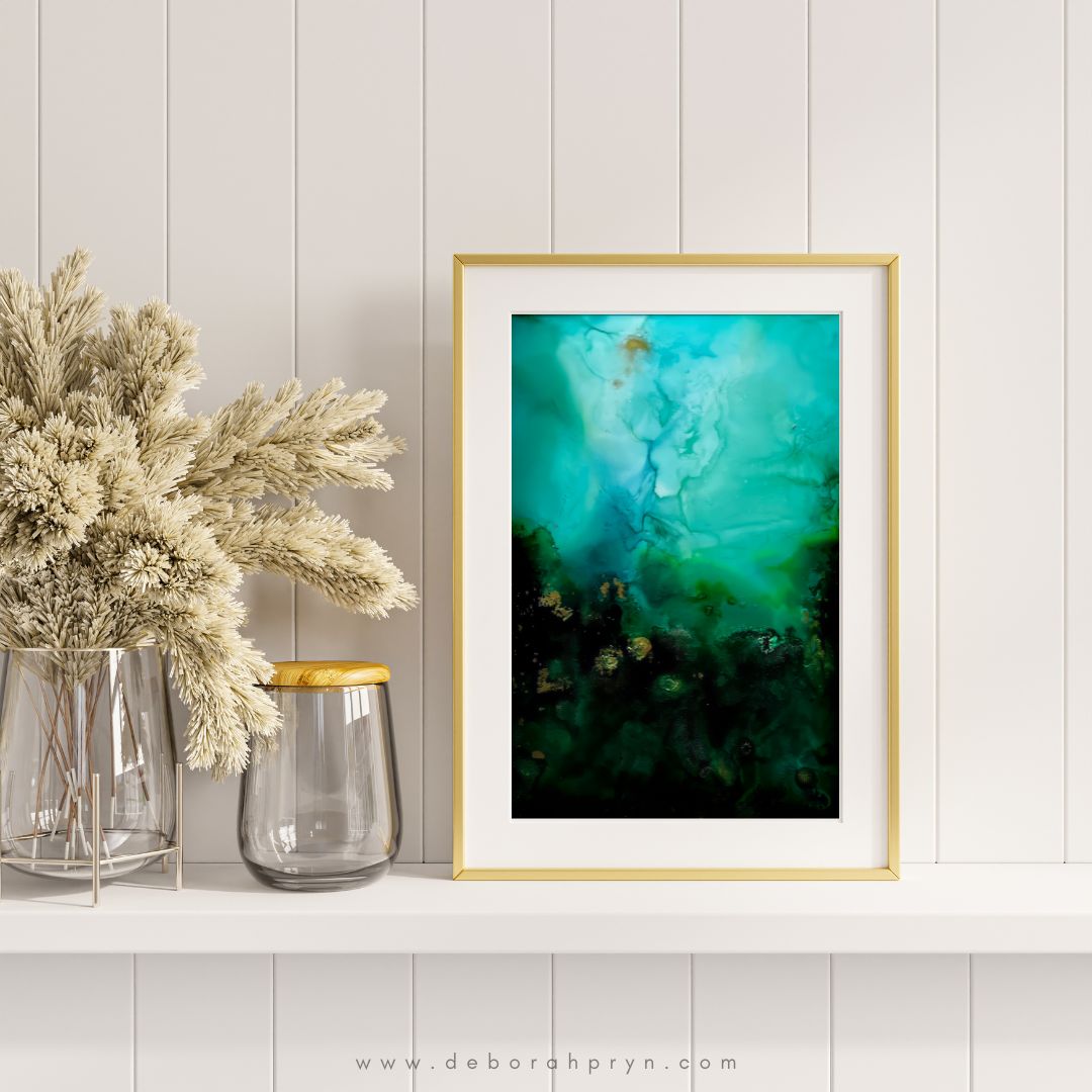 Sylva | Alchohol Ink Art Print