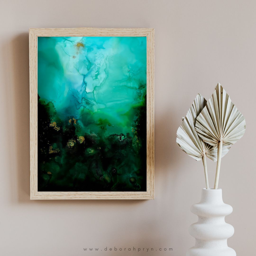 Sylva | Alchohol Ink Art Print